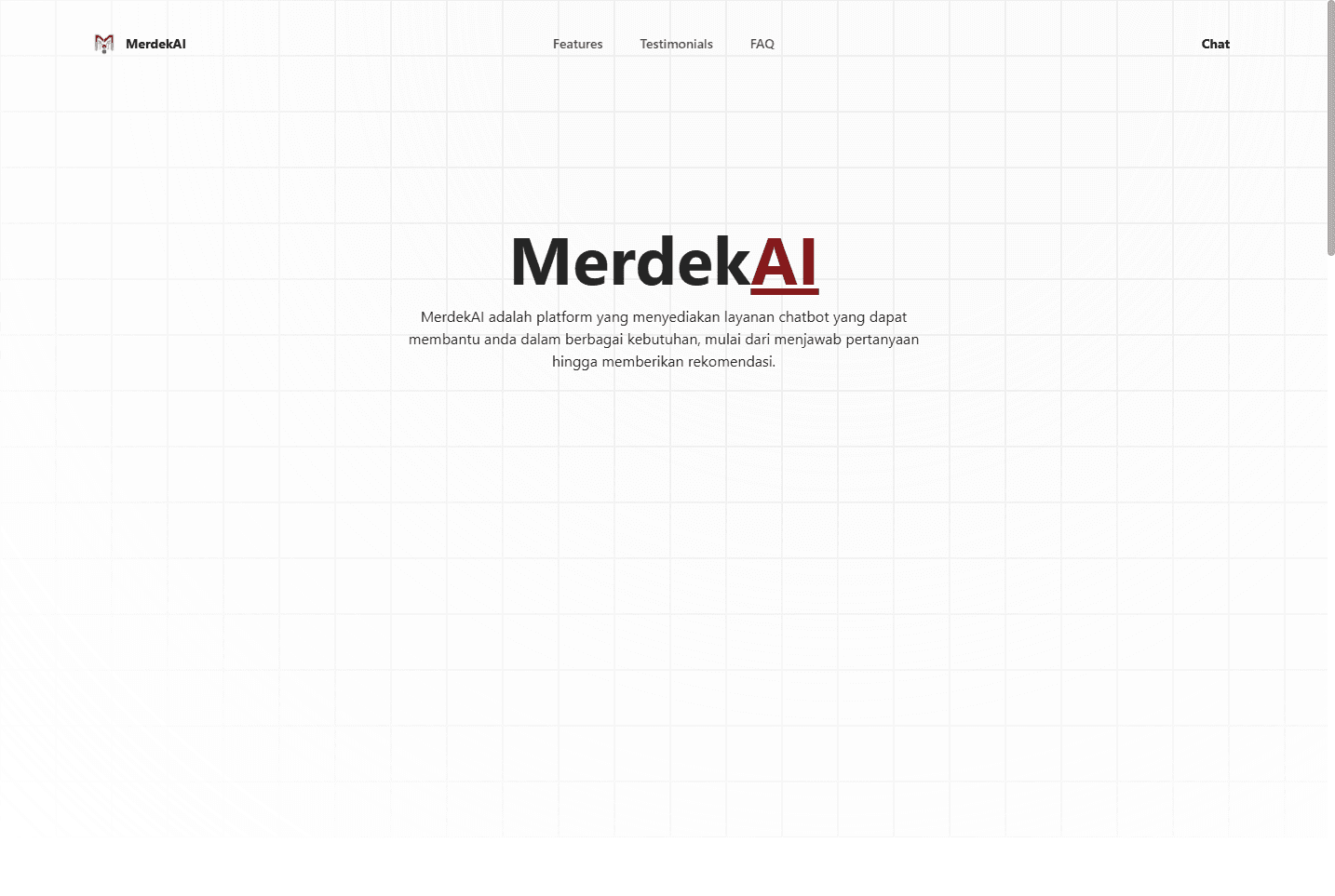 MerdekAI - AI Chatbot