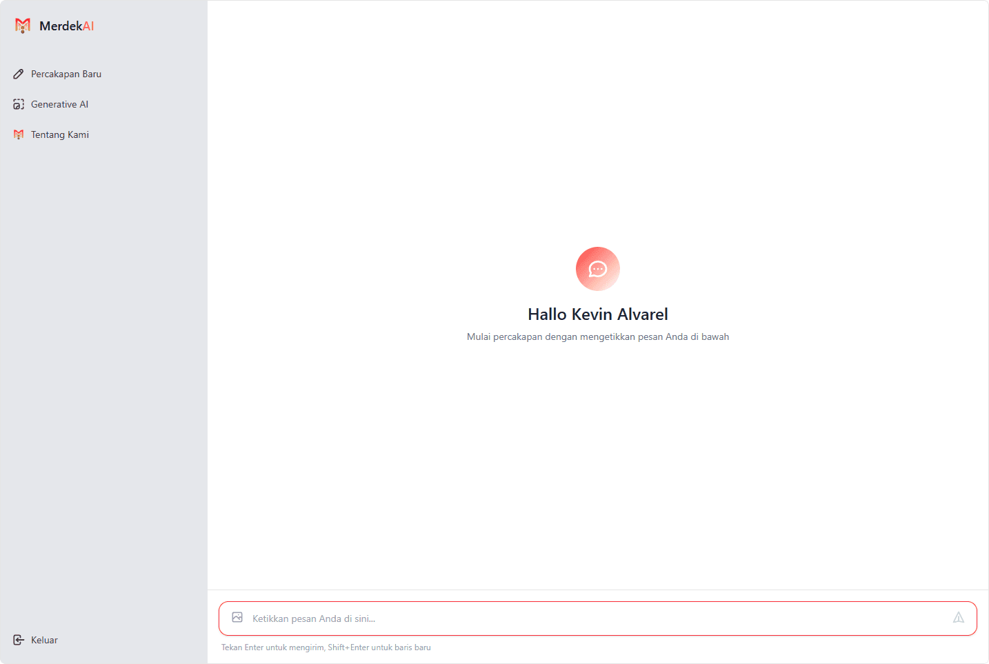 MerdekAI - AI Chatbot screenshot 2