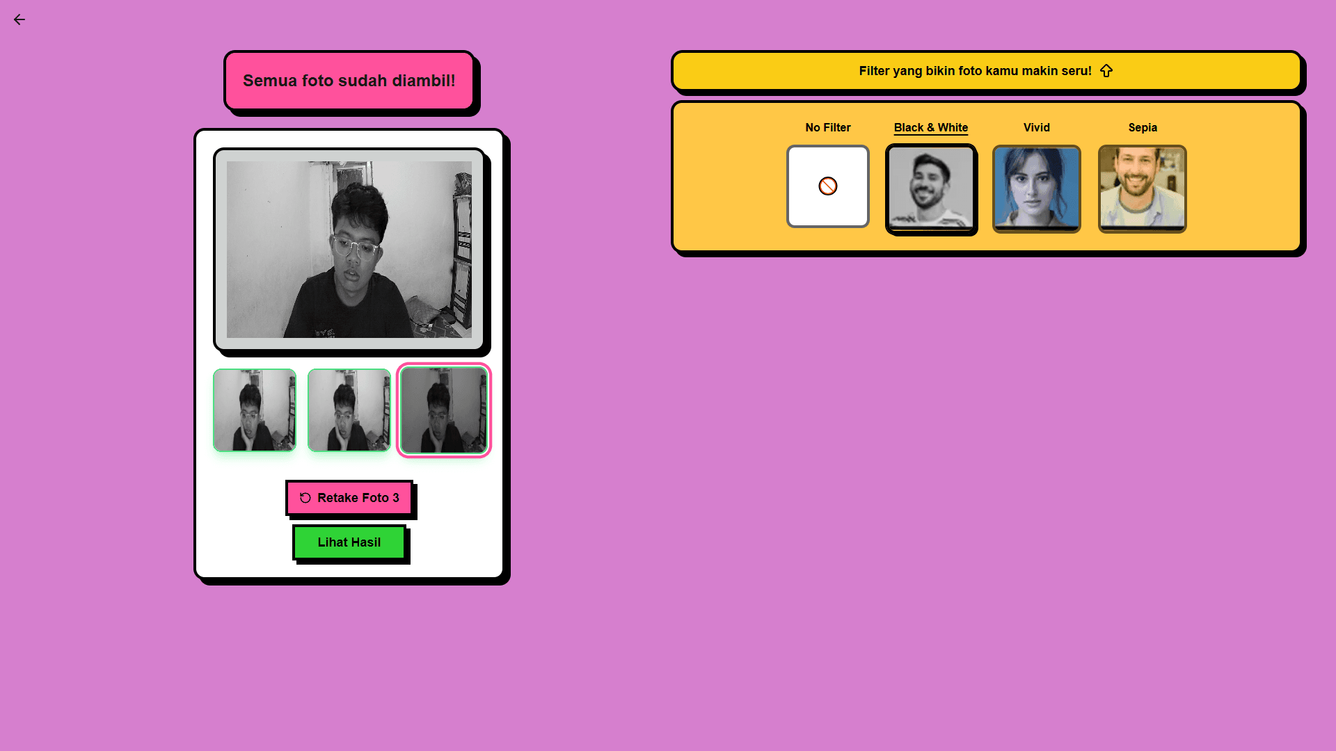 Neo Photobooth screenshot 2